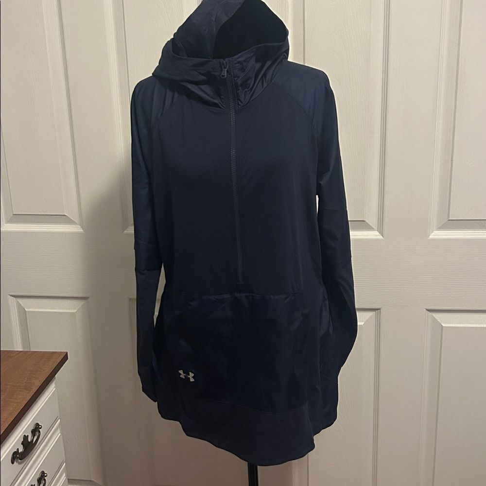 Under Armour Navy Hooded Jacket